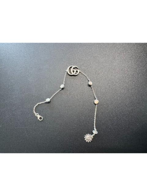Gucci GG Marmont Mother of Pearl Sterling Silver Bracelet