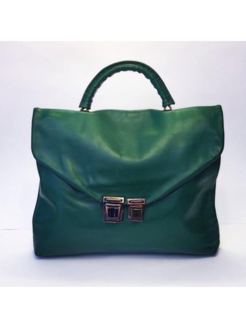 Other Designers Maxim Sharov - NEW ! Green leather bag. Like GUIDI, Saint Laurent