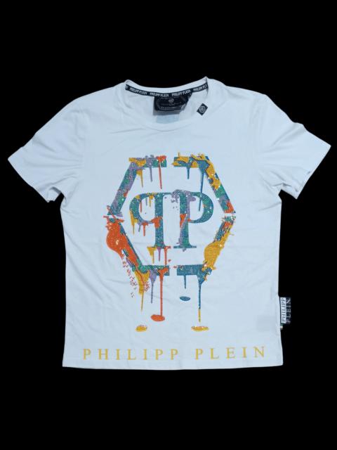 PHILIPP PLEIN PHILIP PLEIN PLATINUM CUT SKULL SHIRT