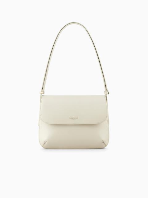 GIORGIO ARMANI LARGE PALMELLATO LEATHER LA PRIMA BAG
