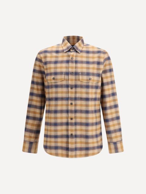 Brioni Checked cotton Shirt