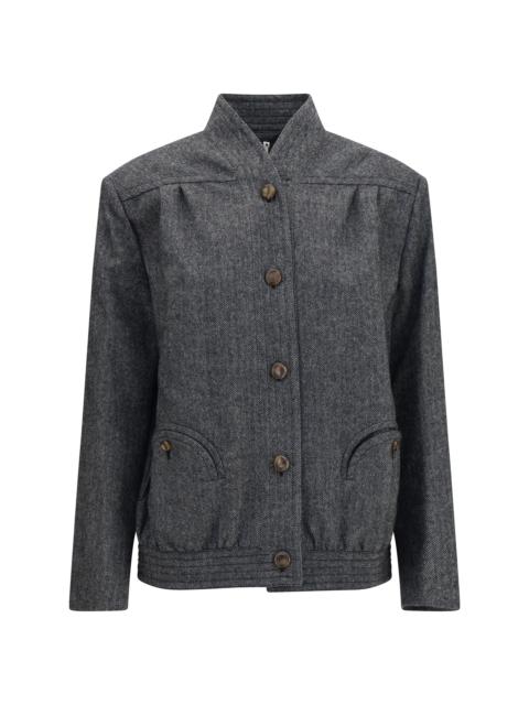 BLAZÉ MILANO Blazè Milano Women Coiba Herringbone Wool Blend Jacket