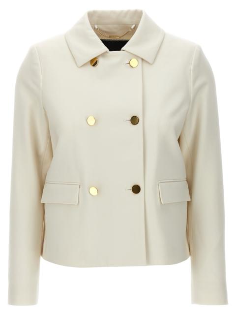 KITON - Kiton Women Cropped Double-Breasted Jacket