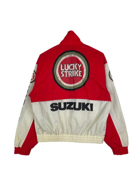 Other Designers Vintage - 🌟90s SUZUKI Team Lucky Strike Light Jacket