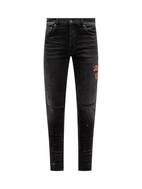 AMIRI Vintage Patch Skinny Jeans