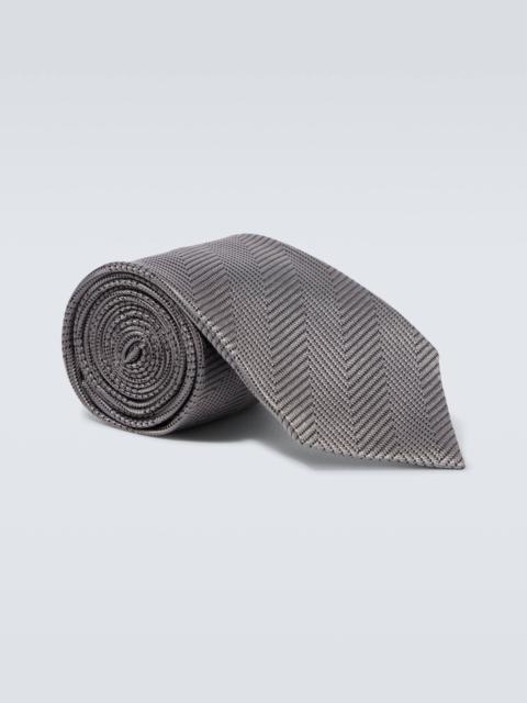 Silk tie