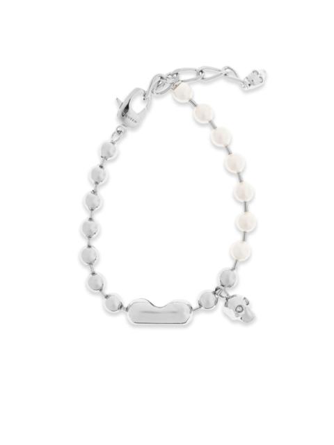 Alexander McQueen SKULL PEARL BRACELET