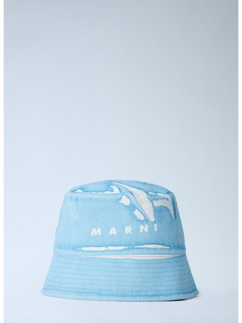 Marni Marni Women Logo Motif Bucket Hat