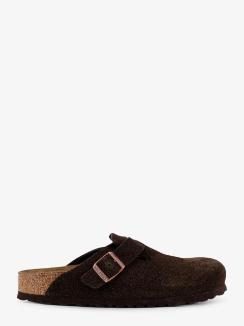 BIRKENSTOCK Birkenstock Boston Suede Mule Brown