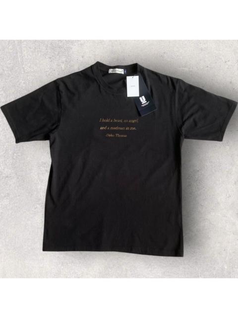 UNDERCOVER SS20 Dylan Thomas Poet Tee