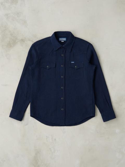 Iron Heart 413-IND - Western - 5oz Selvedge Indigo Dobby Cloth