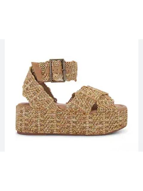 Other Designers New in Box Schutz Jami Platform Sandal in‎ Arenito Sz 8.5 $218