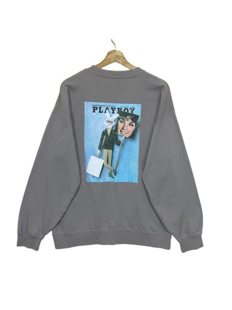 Other Designers Playboy Entertainment For Men Big Logo Crewneck Sweatshirt