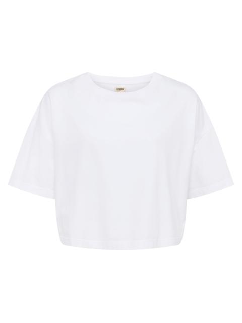 L'AGENCE Daria Oversized Cropped Tee