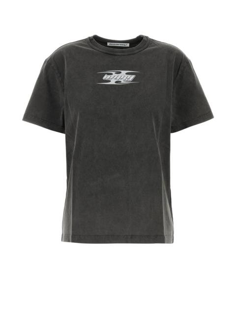 alexanderwang.t Dark grey cotton t-shirt
