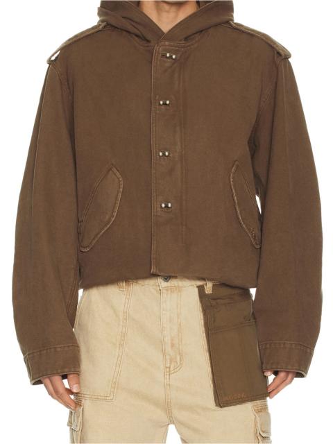 We11done Folded Shortened Jacket