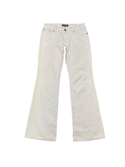 Japanese Brand - Tornado mart Striped Flare Jeans