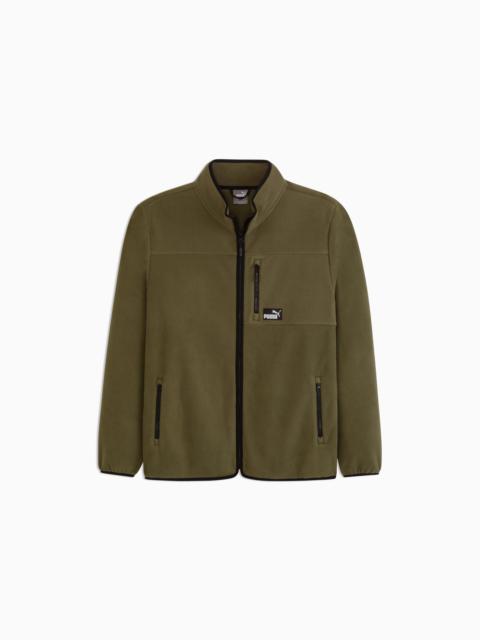 PUMA Polar Fleece Color Blocked Jacket Men