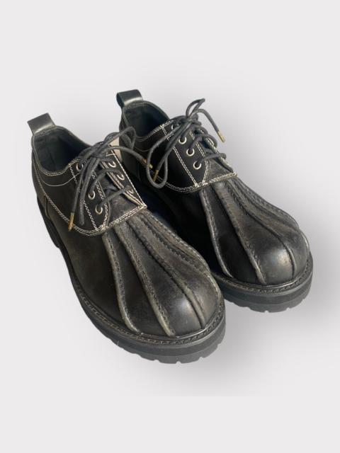 UNDERCOVER John Undercover Leather Duck Shoes