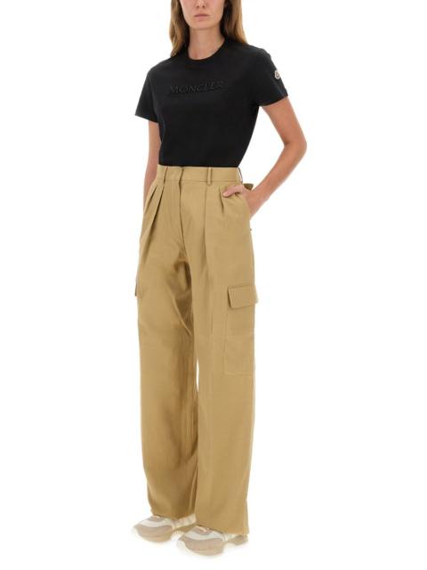 Moncler Moncler Women Cotton T-Shirt With Logo