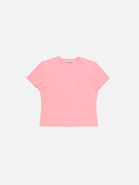 Acne Studios T-shirt - regular fit - Tango pink