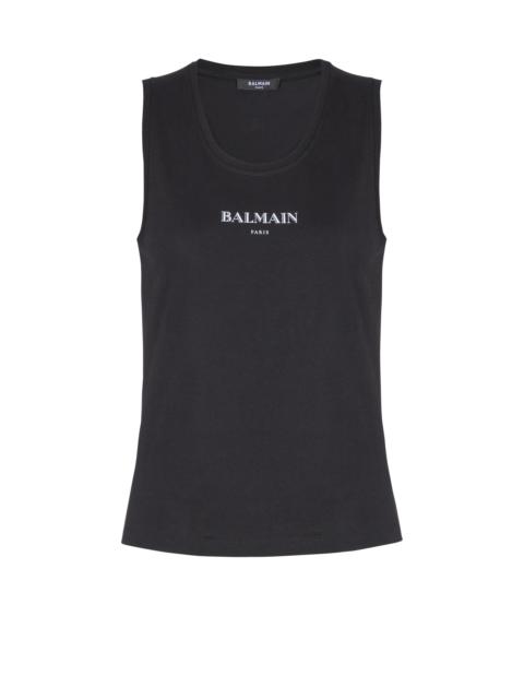Balmain Tank top with Balmain print