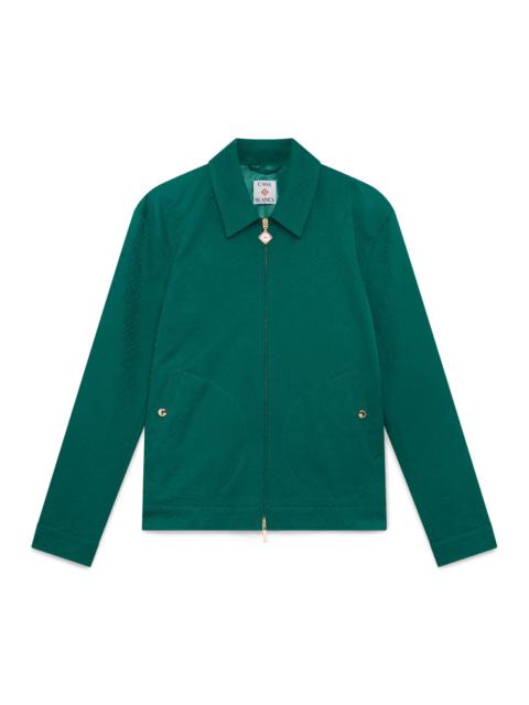 CASABLANCA Cotton Monogram Jacquard Jacket