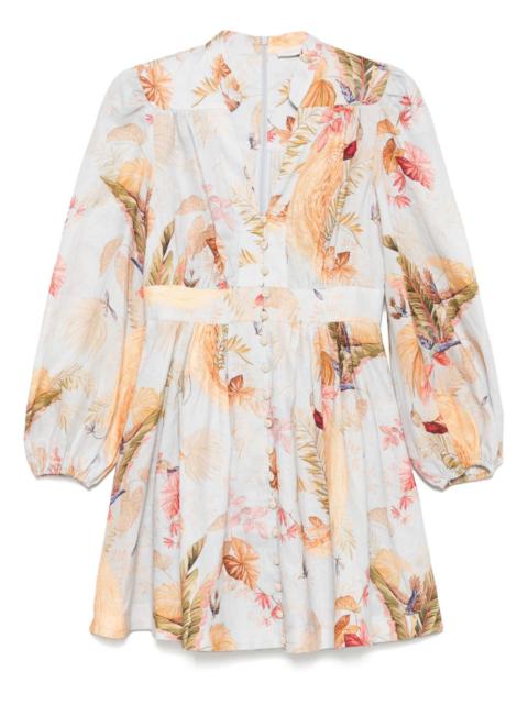 Zimmermann Zimmermann Women Ascension Plunge Mini Dress