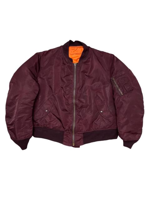 Other Designers Vintage Alpha Industries Ma1 Bomber Military Jacket