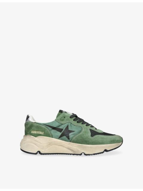 Golden Goose Running Sole Suede Trainers