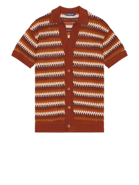FRESCOBOL CARIOCA Pinto Crochet Shirt