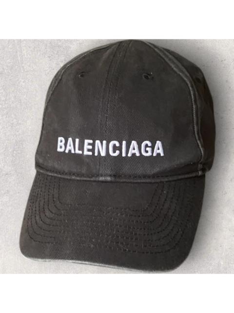 BALENCIAGA Fall17 Archetype Logo Baseball Cap
