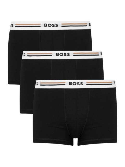Revive stretch-jersey trunks - set of three
