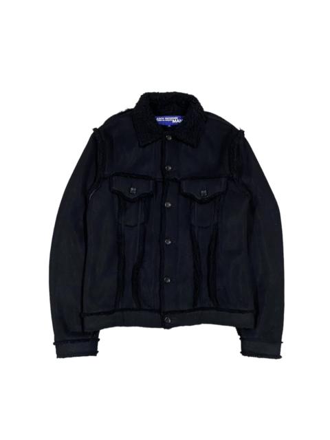 Authentic🔥Junya Watanabe AD2003 Sherling Trucker Jacket
