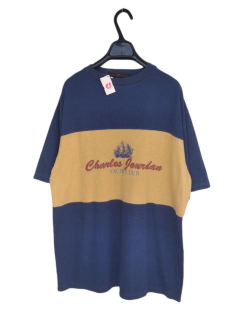 Other Designers Vintage Charles Jourdan Yacht Club Colour Block baggy Style