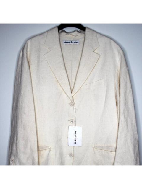 Acne Studios BNWT SS21 ACNE STUDIOS OVERSIZED RAMIE JACKET 38