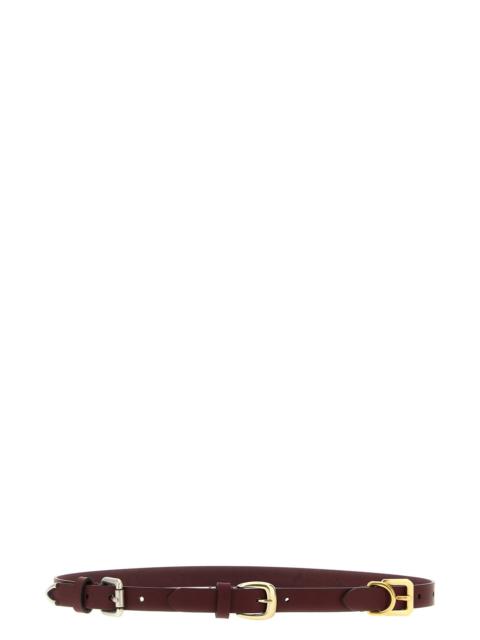 Etro Triple buckle belt