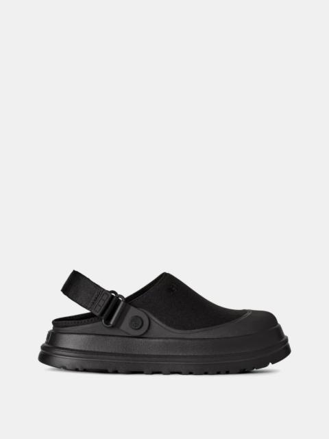 UGG Black W Goldenglow Canvas Clog