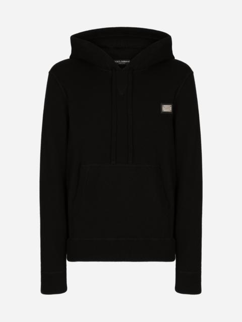 SAINT M×××××× Saint Mxxxxxx x VLONE Hoodie Black | REVERSIBLE
