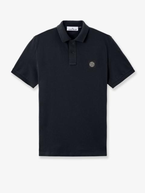 Stone Island Stone Island Men Stretch Organic Cotton Polo Shirt