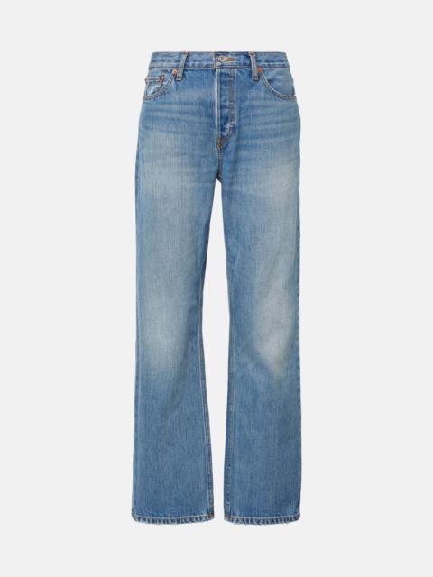 RE/DONE The Standard mid-rise straight jeans