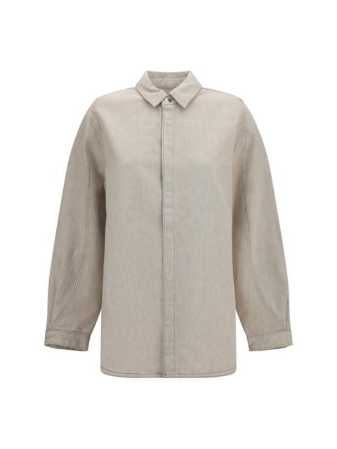 JACQUEMUS Jacquemus Amelo-de-Nimes Denim Shirt Light Beige