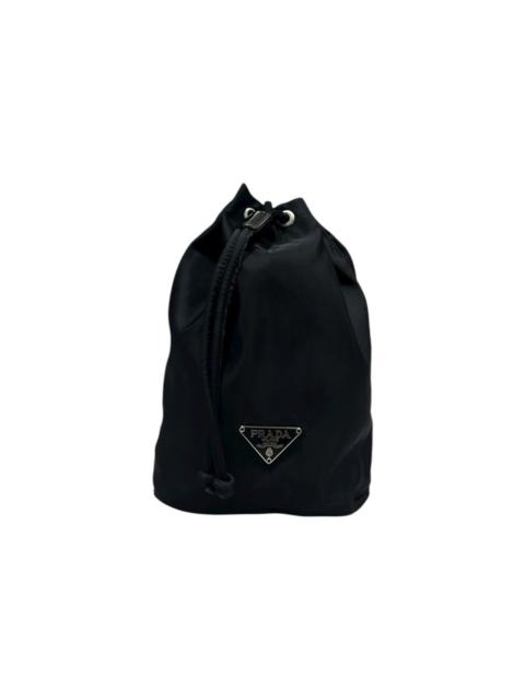 Prada Prada nylon mini drawstring pouch bag