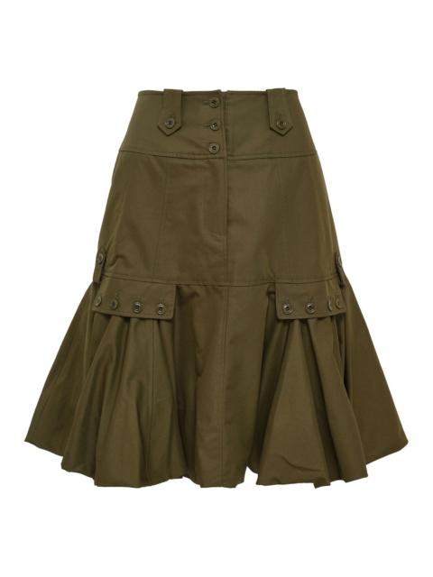 rokh Puff Hem Midi Sikrt