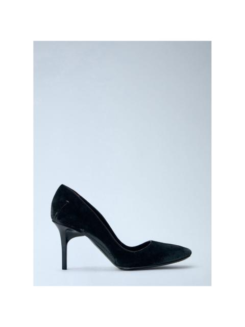 Other Designers Other - CAPASA MILANO Black Suede Stiletto Pumps New & Authentic (Wo