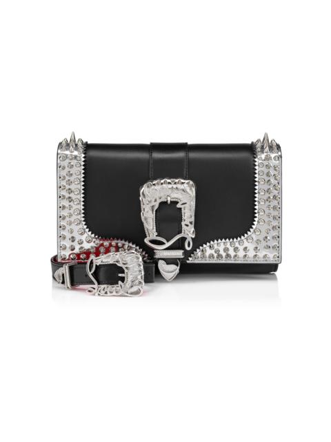 Christian Louboutin Paloma Embellished Leather Bag black