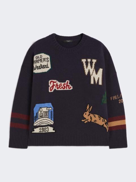 WEEKEND Max Mara PAVIDI Wool knit oversized jumper