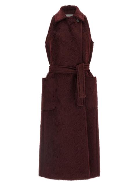 Max Mara Abbozzi1234 Fur Bordeaux