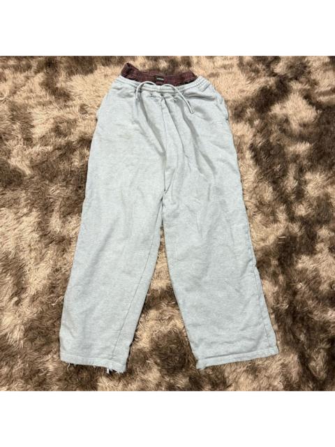 BALENCIAGA These are Balenciaga Trompe l'oeil boxer double waist sweatpants in grey