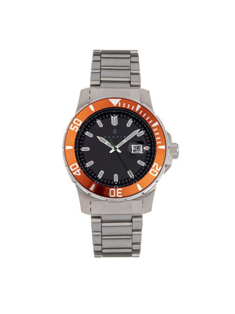 Other Designers Nautis Admiralty Pro 200 Quartz Black Dial Men's Watch GL2008-H